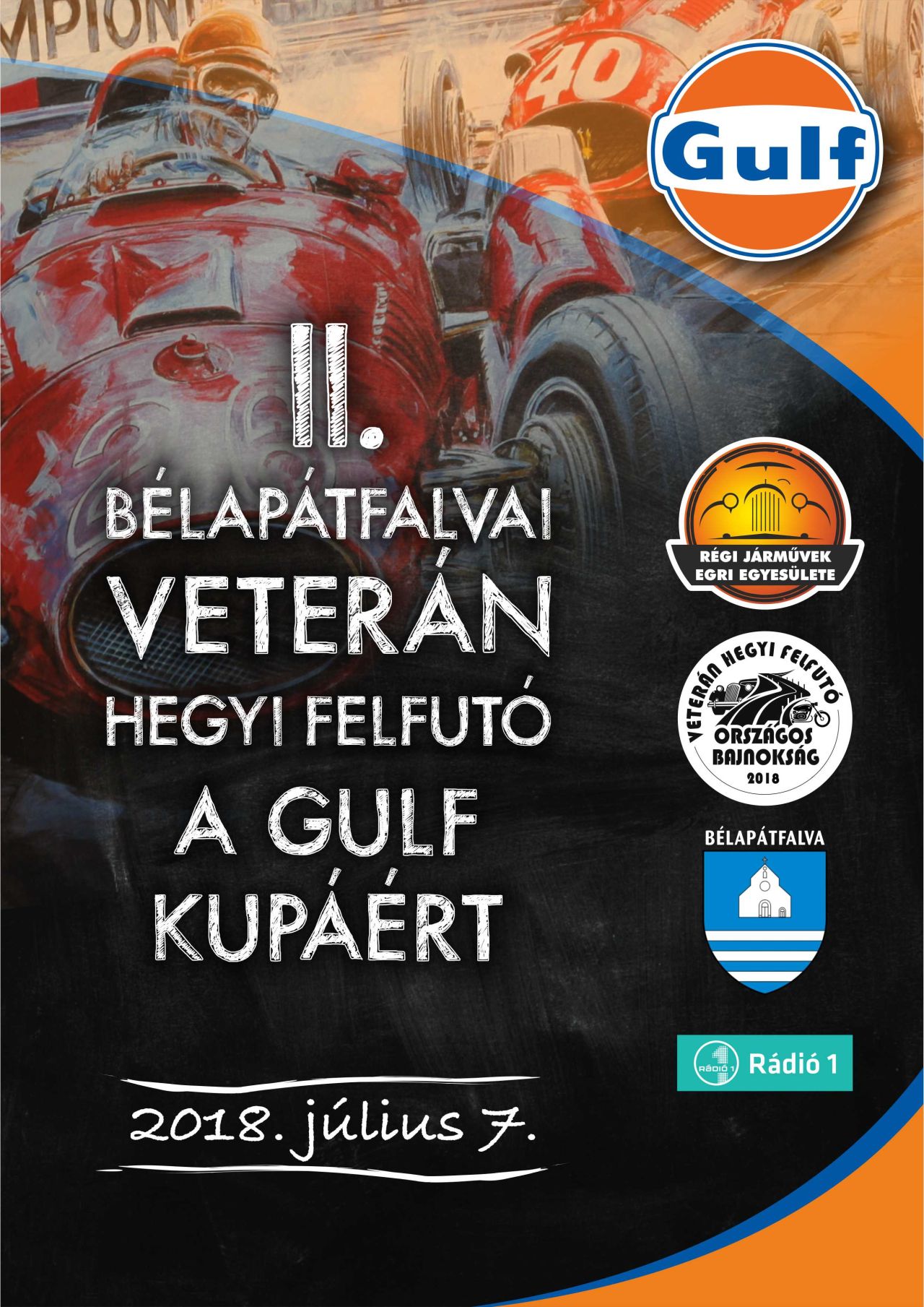 2018 Bélapátfalva plakát